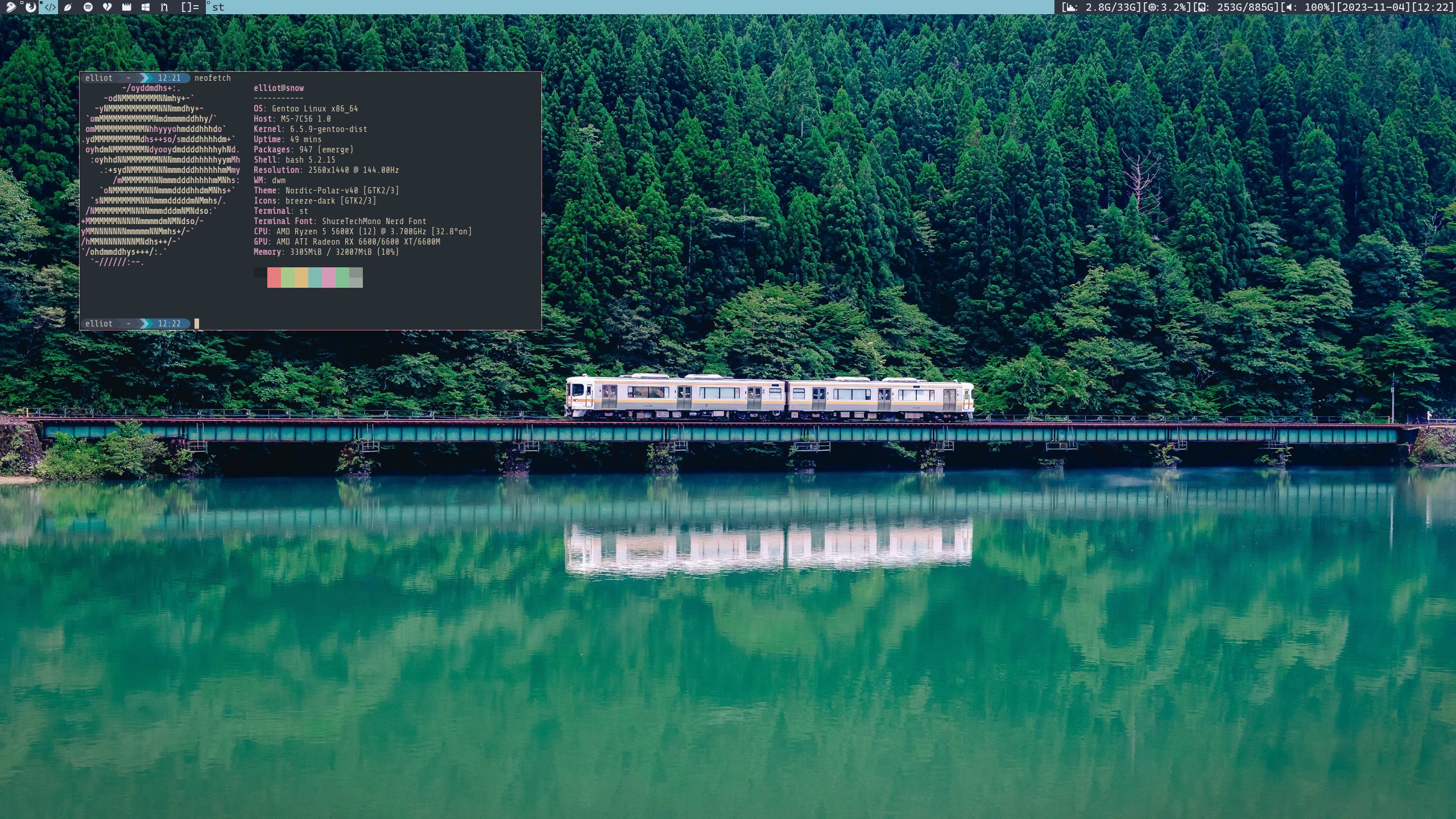 old suckless desktop