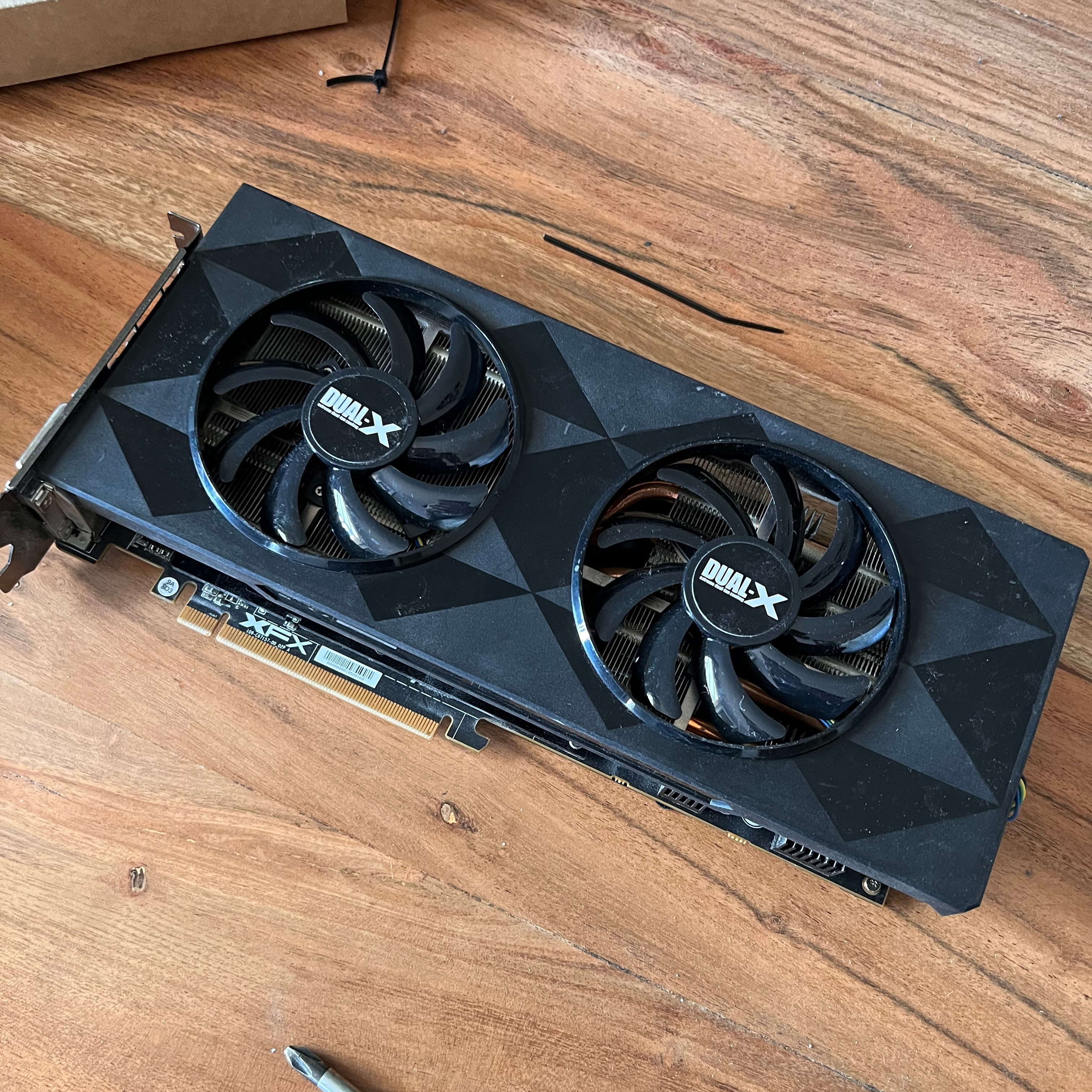 Graphics card put together