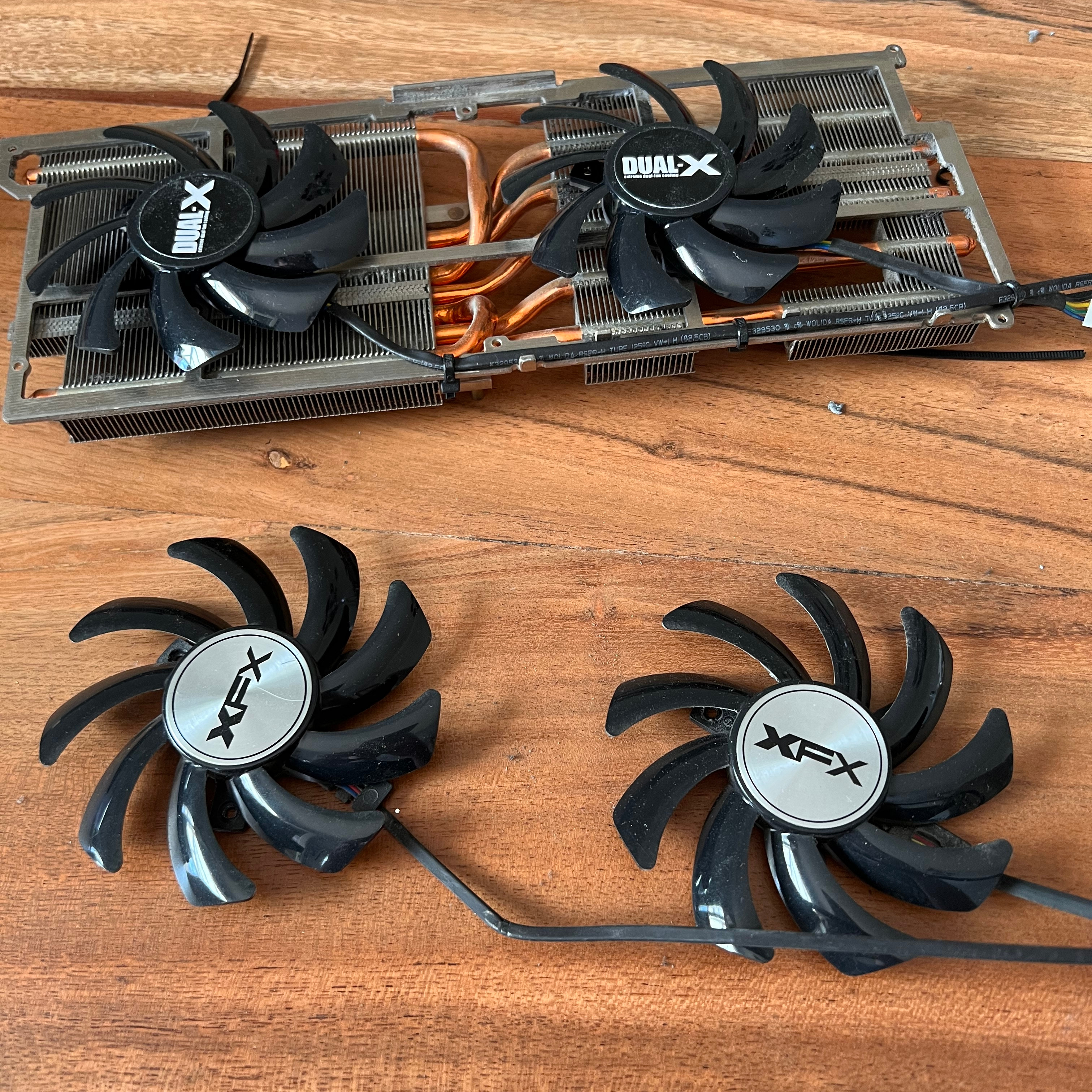 Replacing the fan on the heatsink